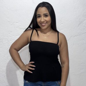 Blusa tricô alcinha