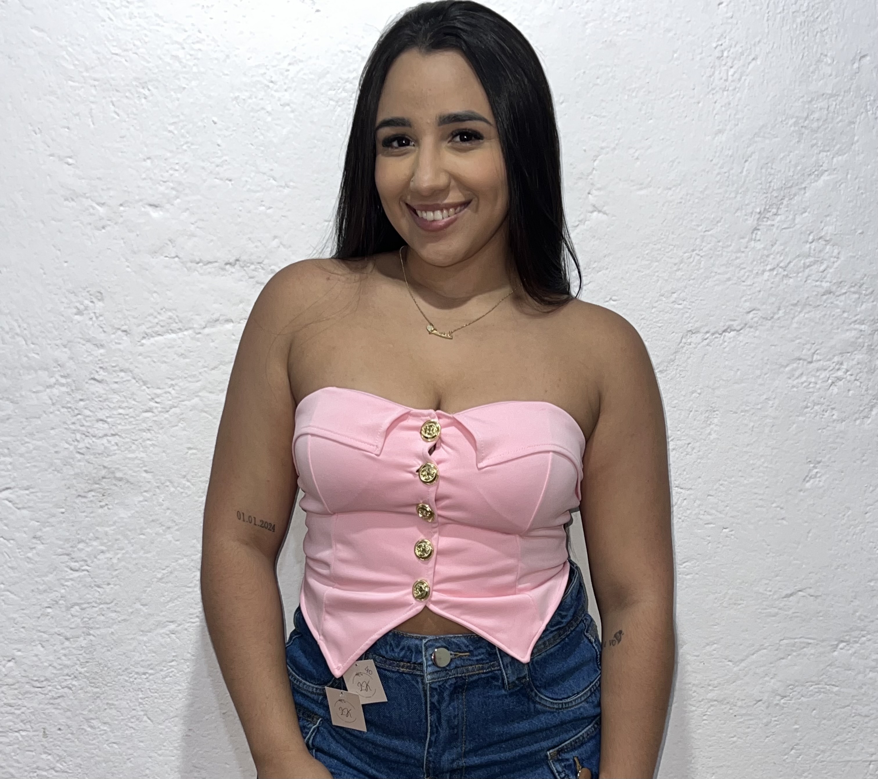Cropped tomara que caia